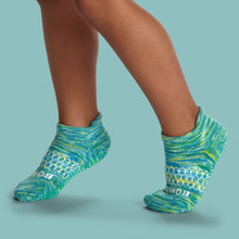 Load image into Gallery viewer, Toddler Space Dye Gripper Ankle Sock 4-Pack
