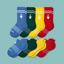 Load image into Gallery viewer, Youth Solids Calf &amp; Ankle Sock 8-Pack
