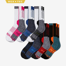 Load image into Gallery viewer, Youth Active Basketball Calf Sock 6-Pack
