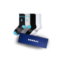 Load image into Gallery viewer, Men&#39;s Calf Sock 4-Pair Gift Box
