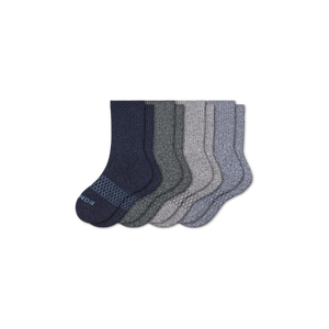 Youth Classic Marls Calf Sock 4-Pack