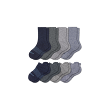 Load image into Gallery viewer, Youth Marls Calf &amp; Ankle Sock 8-Pack
