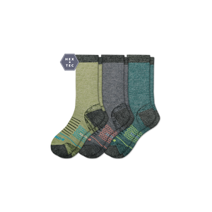 Men's Performance Merino Hiking Calf Sock 3-Pack