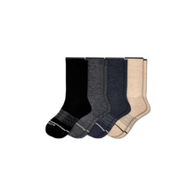 Load image into Gallery viewer, Men&#39;s Merino Wool Calf Sock 4-Pack
