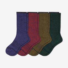 Load image into Gallery viewer, Women&#39;s Merino Wool Calf Sock 4-Pack
