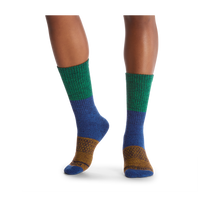 Load image into Gallery viewer, Women&#39;s Merino Tri-Block Calf Sock Gift Box
