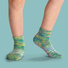 Load image into Gallery viewer, Toddler Space Dye Gripper Calf &amp; Ankle Sock 8-Pack
