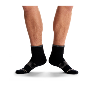 Men's Merino Wool Calf & Quarter Sock 8-Pack