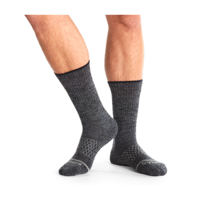 Men's Merino Wool Calf & Quarter Sock 8-Pack