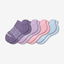 Load image into Gallery viewer, Youth Classic Marls Ankle Sock 4-Pack
