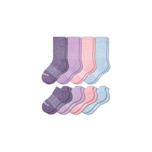 Load image into Gallery viewer, Youth Marls Calf &amp; Ankle Sock 8-Pack
