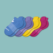 Load image into Gallery viewer, Youth Solids Ankle Sock 4-Pack
