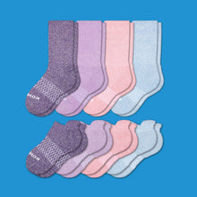 Load image into Gallery viewer, Youth Marls Calf &amp; Ankle Sock 8-Pack
