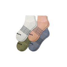 Load image into Gallery viewer, Women&#39;s Sparkle Quarter Sock 4-Pack
