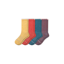 Load image into Gallery viewer, Women&#39;s Merino Wool Calf Sock 4-Pack
