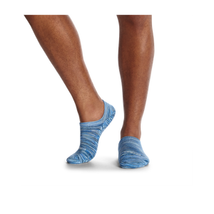 Men's Space Dye Cushioned No Show Sock 4-Pack