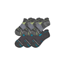 Load image into Gallery viewer, Men&#39;s Performance Running Merino Ankle Sock 6-Pack
