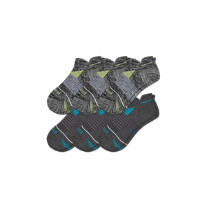 Men's Performance Running Merino Ankle Sock 6-Pack