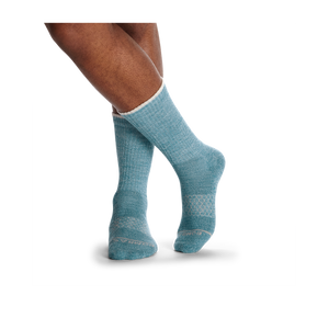 Men's Merino Wool Calf & Quarter Sock 8-Pack