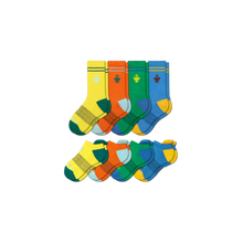 Load image into Gallery viewer, Youth Originals Calf &amp; Ankle Sock 8-Pack
