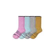 Load image into Gallery viewer, Women&#39;s Merino Wool Calf Sock 4-Pack
