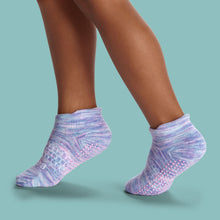 Load image into Gallery viewer, Toddler Space Dye Gripper Calf Sock 4-Pack
