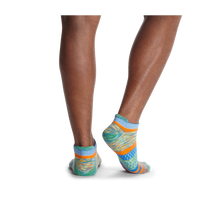Load image into Gallery viewer, Men&#39;s Brush Stripe Ankle Sock 4-Pack
