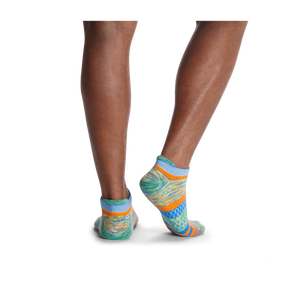 Men's Brush Stripe Ankle Sock 4-Pack