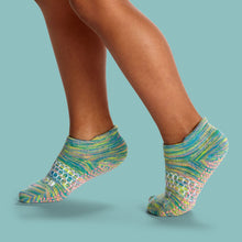 Load image into Gallery viewer, Toddler Space Dye Gripper Ankle Sock 4-Pack
