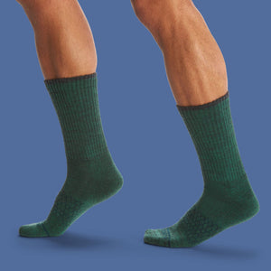 Men's Merino Wool Calf Sock 8-Pack