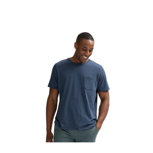 Men's Pima Cotton Pocket Crew Neck T-Shirt