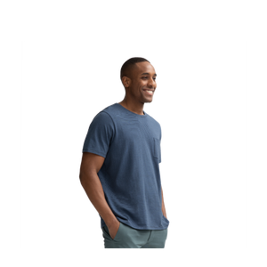 Men's Pima Cotton Pocket Crew Neck T-Shirt
