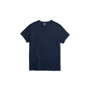 Men's Pima Cotton Pocket Crew Neck T-Shirt