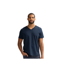 Load image into Gallery viewer, Men&#39;s Pima Cotton V-Neck T-Shirt
