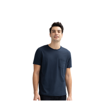 Load image into Gallery viewer, Men&#39;s Pima Cotton Pocket Crew Neck T-Shirt
