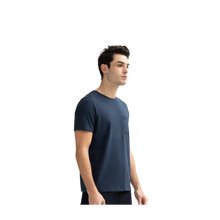 Load image into Gallery viewer, Men&#39;s Pima Cotton Pocket Crew Neck T-Shirt

