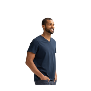 Men's Pima Cotton V-Neck T-Shirt