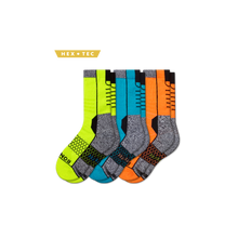 Load image into Gallery viewer, Youth Active Basketball Calf Sock 3-Pack
