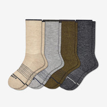Load image into Gallery viewer, Women&#39;s Merino Wool Calf Sock 4-Pack
