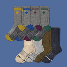 Load image into Gallery viewer, Men&#39;s Merino Wool Calf Sock 8-Pack
