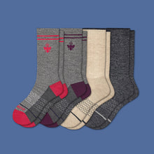 Load image into Gallery viewer, Women&#39;s Merino Wool Calf Sock 4-Pack
