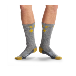 Men's Merino Wool Calf Sock 8-Pack