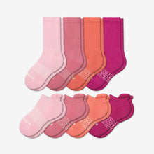 Load image into Gallery viewer, Youth Solids Calf &amp; Ankle Sock 8-Pack
