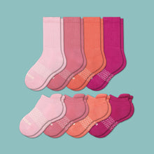 Load image into Gallery viewer, Youth Solids Calf &amp; Ankle Sock 8-Pack
