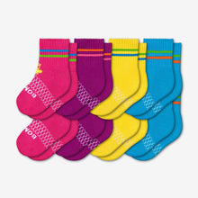 Load image into Gallery viewer, Toddler Bright Calf Sock 8-Pack

