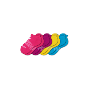 Youth Brights Ankle Sock 4-Pack
