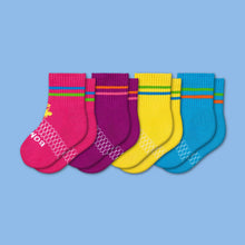 Load image into Gallery viewer, Toddler Bright Calf Sock 4-Pack
