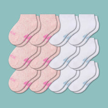 Load image into Gallery viewer, Toddler Lightweight Ankle Sock 12-Pack
