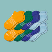 Load image into Gallery viewer, Youth Solids Ankle Sock 8-Pack
