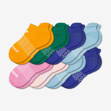 Load image into Gallery viewer, Youth Solids Ankle Sock 8-Pack
